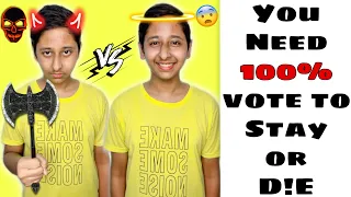 POV: You Need 100% Vote to Stay or D!E #funnyshorts #ytshorts #shorts