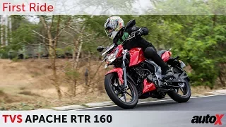 2018 TVS Apache RTR 160 4V Review | First Ride | autoX