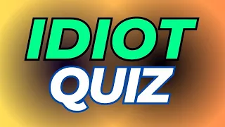 Idiot Test- 90% people will fail. Stupid Quiz | Idiot Quiz | Intelligence Test | Intelligence Quiz |