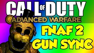 COD Advanced Warfare Gun Sync - Five Nights at Freddy's 2 - It's Been So Long (Living Tombstone)