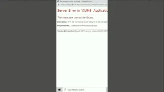 Server Error in IUMS Application | server error in PDKV payment receipt | HTTP 404 #shorts