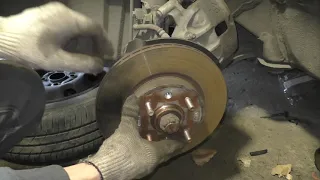 Hyundai GETZ - Brake Disc Replacement