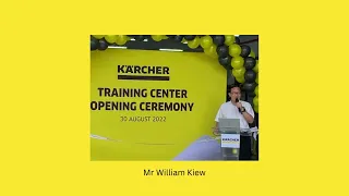 MAHIR @ The Opening Ceremony Karcher Training Center