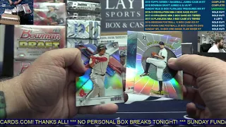 Sunday Funday MLB 25 Box Flawless Treasures Baseball Mixer