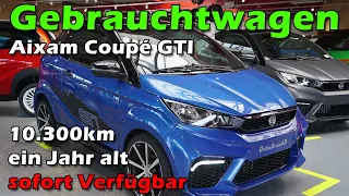 Unser erster Gebrauchtwagen!! Aixam Coupé GTI!! Jetzt Verfügbar!!