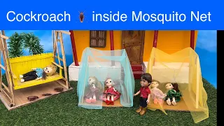 மண்வாசனை Episode |  Cockroach 🪳 inside Mosquito Net   |  #classic mini food #chintu #bunty #nancy