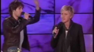 Josh Groban duet with Ellen Degeneres