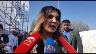 Певица Светлана Назаренко поздравила кыргызстанцев с Ноорузом