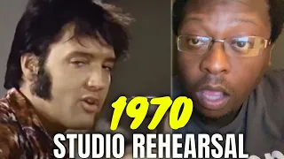 HIP HOP Fan REACTS To ELVIS PRESLEY - I Was The One (Studio Rehearsal, July 29th, 1970)