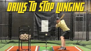 3 Hitting Drills To Stop Lunging!