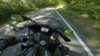 First ride on 2021 Yamaha R1 *Raw Footage* (GoPro Hero 8)