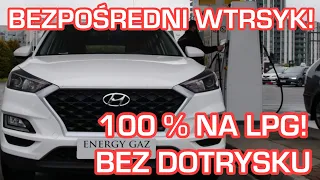 BEZPOŚREDNI WTRYSK 100% LPG! Hyundai Tucson 1.6 132KM 2018r na LPG! Montaż LPG w Energy Gaz Polska!