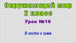 Окружающий мир 2 класс (Урок№16 - В гости к зиме.)