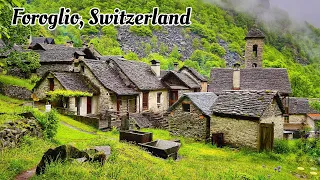 Foroglio, Switzerland 4K - The magical stone village in the heart of Switzerland