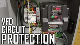 Lathe VFD 8: How to Wire Circuit Protection (Breaker and Fuse)