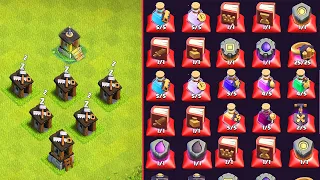 ПУТЬ 7-ого СТРОИТЕЛЯ! ПОТРАТИЛ ВСЕ ВОЛШЕБНЫЕ ПРЕДМЕТЫ! CLASH OF CLANS