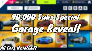 90,000 Subscribers Special! | My Asphalt 9 Garage Tour! | 2018-2021