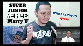 SUPER JUNIOR 슈퍼주니어 'Marry U' MV REACTION! | Super Junior Reaction Series