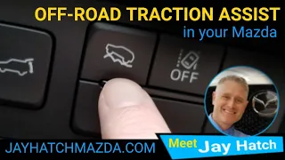 The Mazda Off-road Traction Assist button