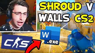"THESE GUYS ARE WALLING!!" - SHROUD TAKES ON CHEATERS ON NEW MIRAGE CS2 PREMIER MODE!?