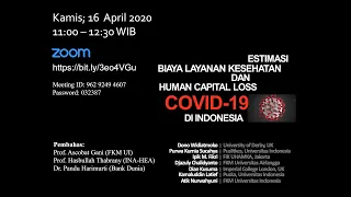 Estimasi Biaya Layanan Kesehatan dan Human Capital Loss COVID-19