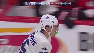 James van Riemsdyk 5th Goal of the Season! 10/21/17 (Toronto Maple Leafs vs Ottawa Senators)
