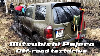 Mitsubishi Pajero Off-road testdrive/ Тестируем Новый проект!