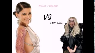 LADY GAGA - PAPARAZZI VS NELLY FURTADO - SAY IT RIGHT