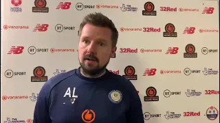 Adam Lakeland Reaction | Curzon Ashton vs AFC Telford United | Vanarama National League North