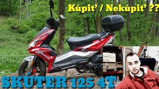 Skúter 125-4T Adamoto Matador Dobrá kúpa alebo Fake Čína ???