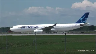 BACK TO THE PAST : Air Transat | A330-300's in action at Montreal (YUL) / Summer 2010