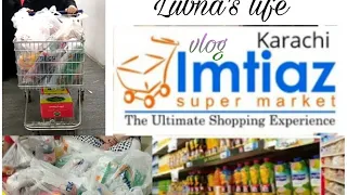 IMTIAZ SUPER MARKET VLOG. imtiaz super market 2021  (Grocery shopping)