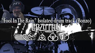 🥁LED ZEPPELIN'S "FOOL IN THE RAIN ISOLATED DRUM TRACK (BONZO) REVIEW🥁