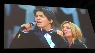 Dimash Kudaibergen, Lara Fabian, Aida Garifullina - Ti amo cosi, (Fancam)