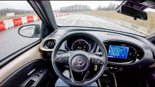 NEW Toyota Aygo X 2024 [1.0 VVT-I 72HP]|0-100| POV Test Drive #2047 Joe Black