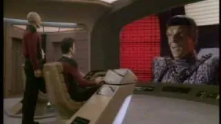 ST TNG "The Defector" - Picard owns Tomalak