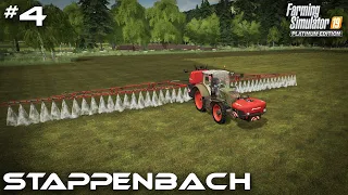 Spraying, Mowing & Baling - Stappenbach #4 Farming Simulator 19 Timelapse - Seasons