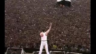 Freddie Mercury Live AID All Right Voice. Add Micro Phone and iProne