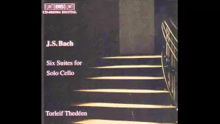 Bach Suite No. 1 in G major, BWV 1007 - 5. Menuet I & II.17 Torleif Thedéen (BIS, 1999)