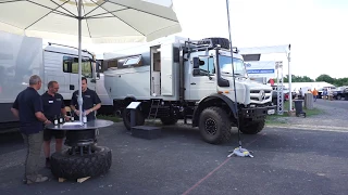 Mercedes Unimog camper from Bocklet, Germany.