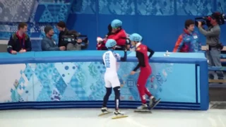 Олимпийские игры Сочи 2014 г.  шорт трек 500 м.