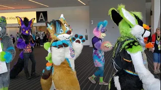 Anthrocon 2019 Fursuit Parade (HD)