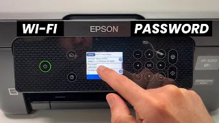 How to Find the Wi-Fi Password of the Epson XP-4200 & 4100 Printer