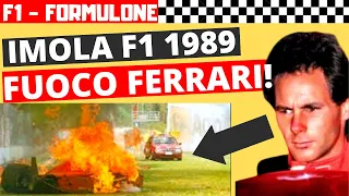 Incidente (e miracolo) Berger a Imola F1 1989