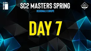 ESL SC2 Masters Spring | EU | День 7