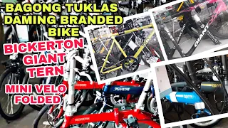 BAGONG TUKLAS NA BIKE SHOP MGA BRANDED ANG BIKE || TERN BICKERTON MINI VELO FOLDED BIKE