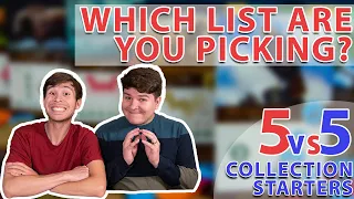 Top 10 Board Games to Start Your Collection With! | 5 v 5 Head to Head Edition!