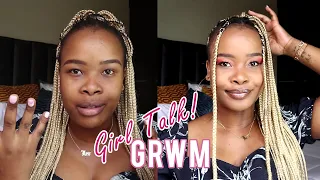 GRWM | I WAS IN HOSPITAL |  2021 PLANS | LIFE  UPDATE | TUMI N