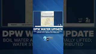 Boil Water Advisory Update