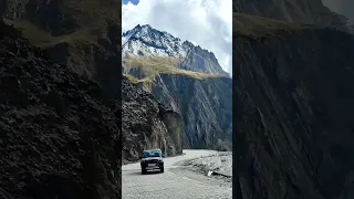 Way to zojila pass zero point #kashmirdiaries